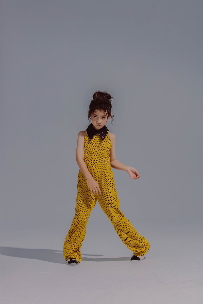 Jumpsuit with Lace Collar / 2020 - ชุดเด็ก - วัสดุอื่นๆ 