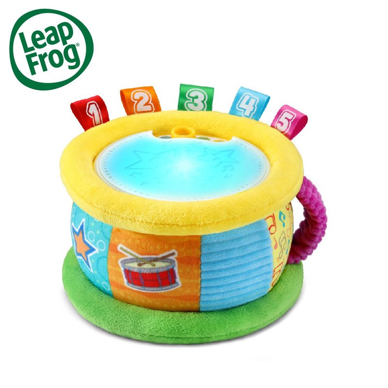 Fast arrival - only shipped to Taiwan [LeapFrog] baby pat drum - ของเล่นเด็ก - ผ้าฝ้าย/ผ้าลินิน หลากหลายสี