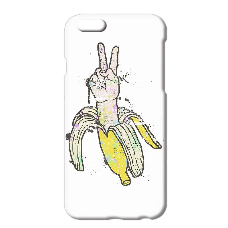 iPhone ケース / Crazy Banana - 手機殼/手機套 - 塑膠 白色