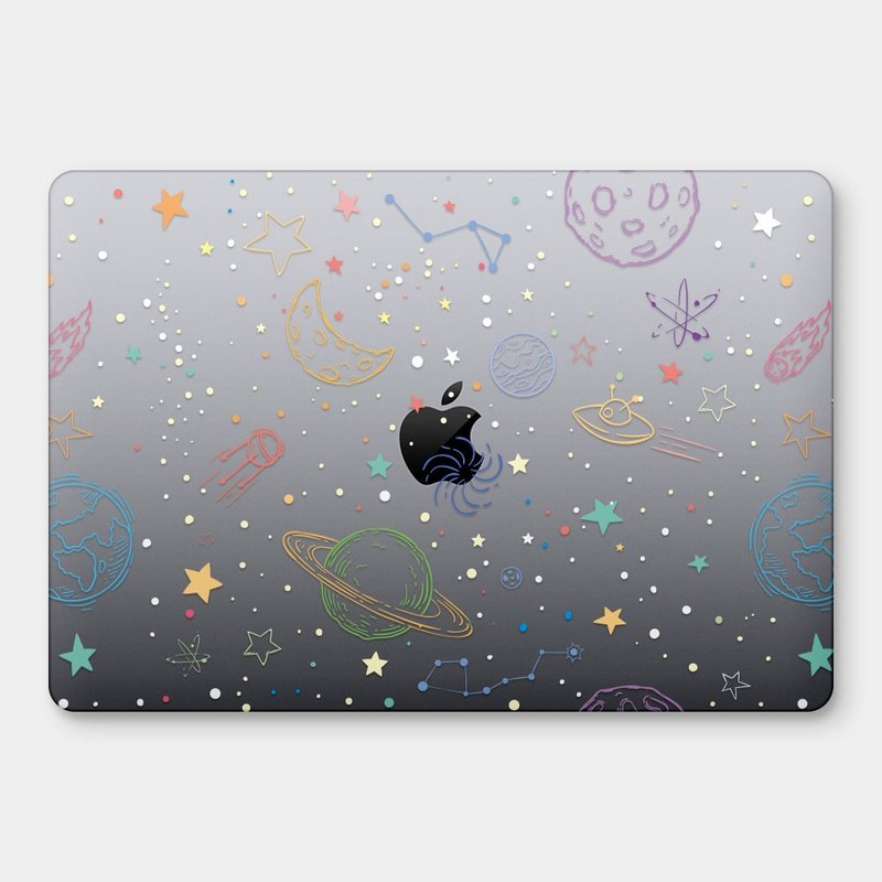 Starry Sky MacBook Ultra-Light Anti-Scratch Protective Case RS1225 - เคสแท็บเล็ต - พลาสติก สีใส