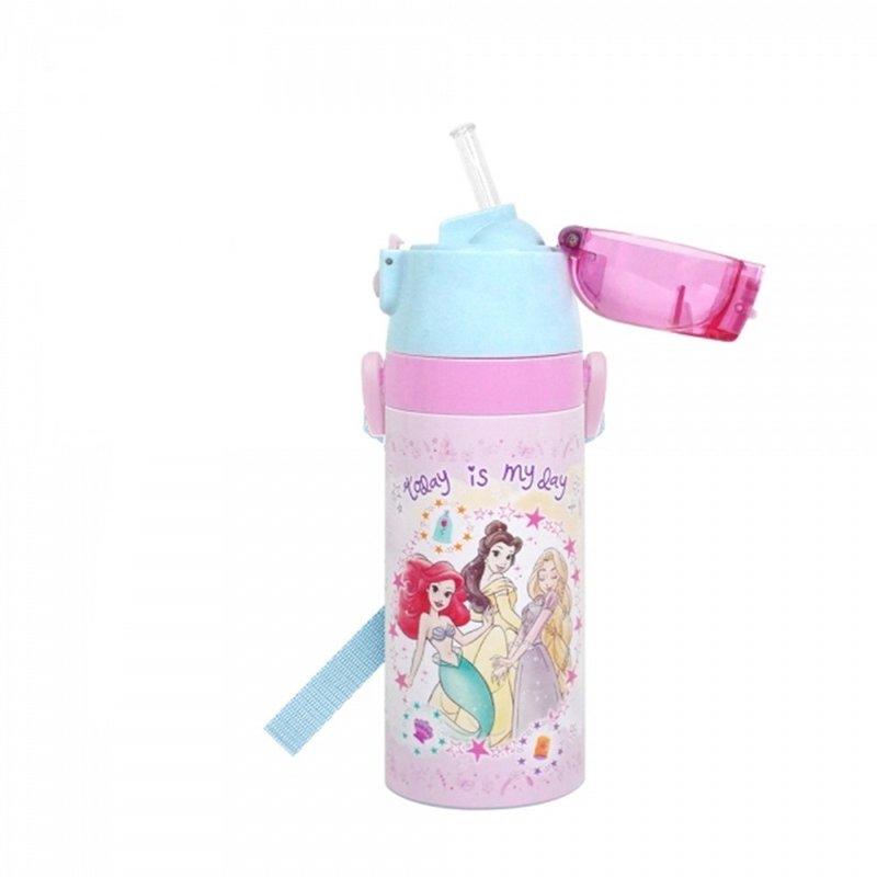 Skater-Straw Stainless Steel Insulated Kettle (400ml) Disney Princess - อื่นๆ - สแตนเลส หลากหลายสี