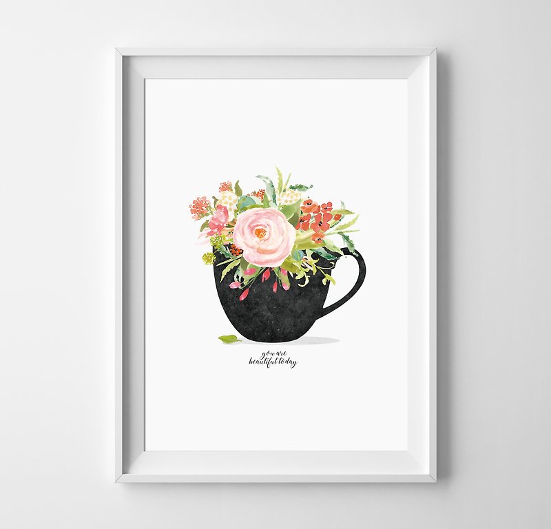 you are beautiful today customizable posters - ตกแต่งผนัง - กระดาษ 