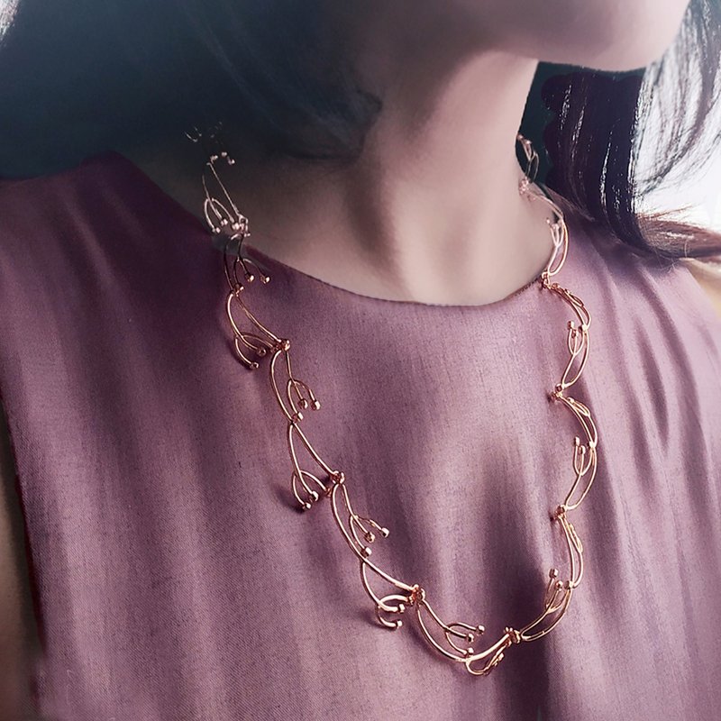 【雙11折扣】Silver Necklace , Branch Necklace - 項鍊 - 純銀 