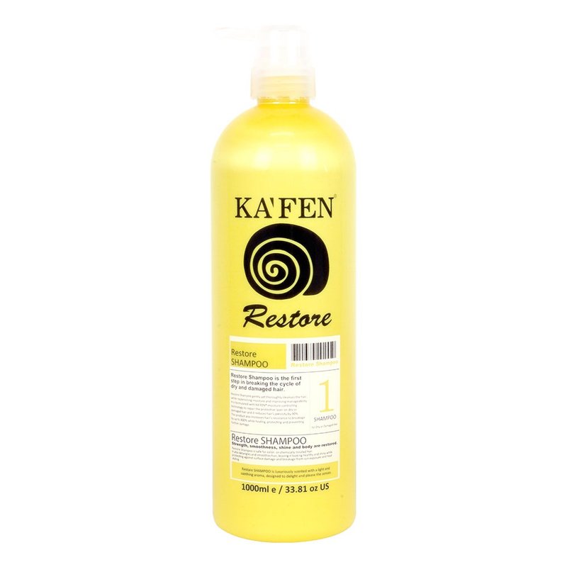 【KA'FEN】極致 洗髮精760ml - 洗髮精/餅/皂 - 塑膠 黃色