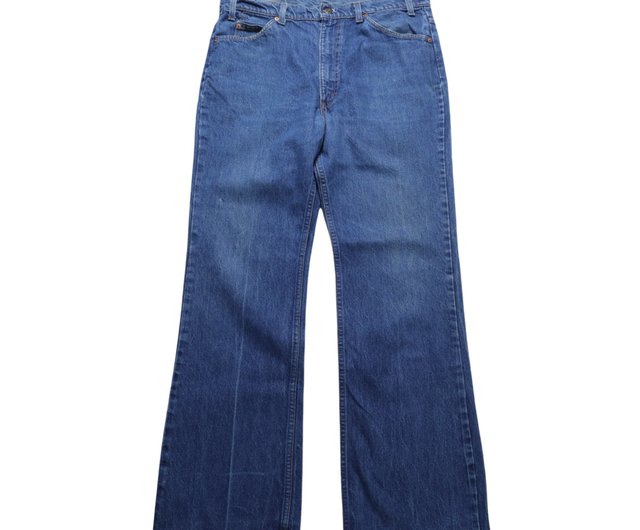 35-36W/80s Levis 517 American-made denim bootcut jeans (20517 0217 ...