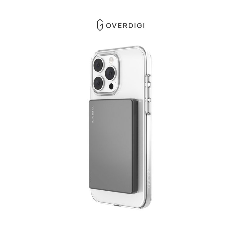 OVERDIGI Mag ultra-thin magnetic power bank 5000mAh/one-year warranty - Chargers & Cables - Aluminum Alloy 