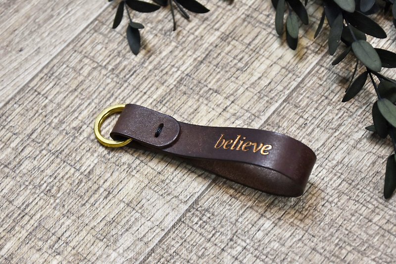 【客製化 聖誕節】Pueblo 鑰匙圈・客製化設計 交換禮物 - 鑰匙圈/鎖匙扣 - 真皮 多色