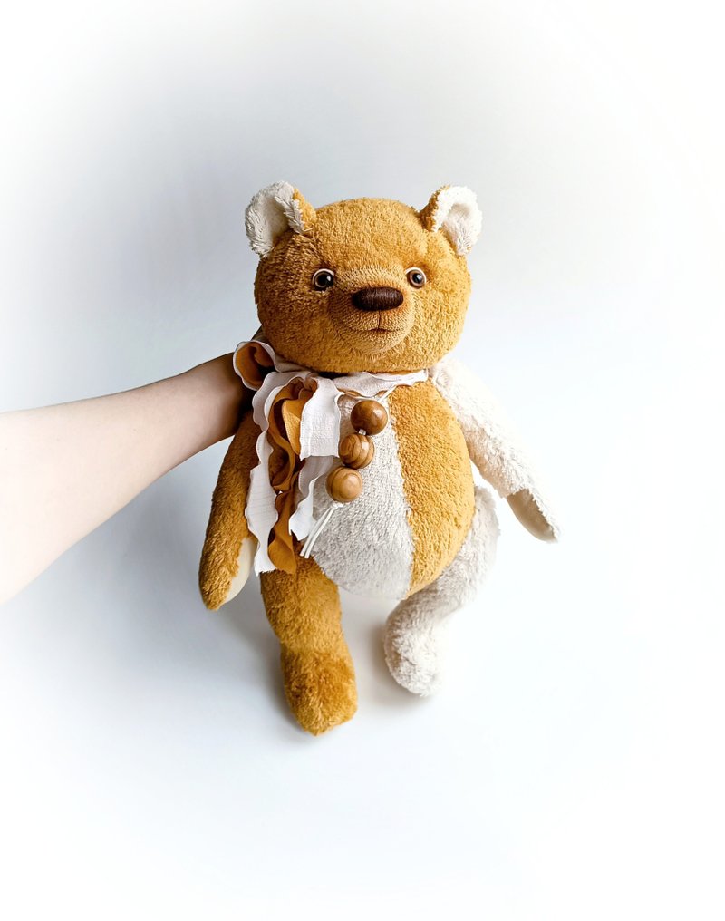 白色大熊 - 公仔/玩偶 - 其他金屬 橘色