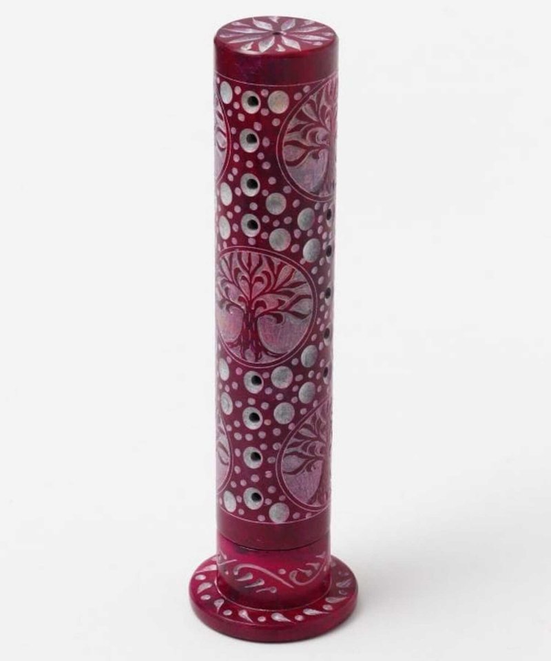 [Popular Pre-order] Unique Tree of Life Cylinder Incense Stand (2 styles) IDMP2814 - น้ำหอม - วัสดุอื่นๆ หลากหลายสี