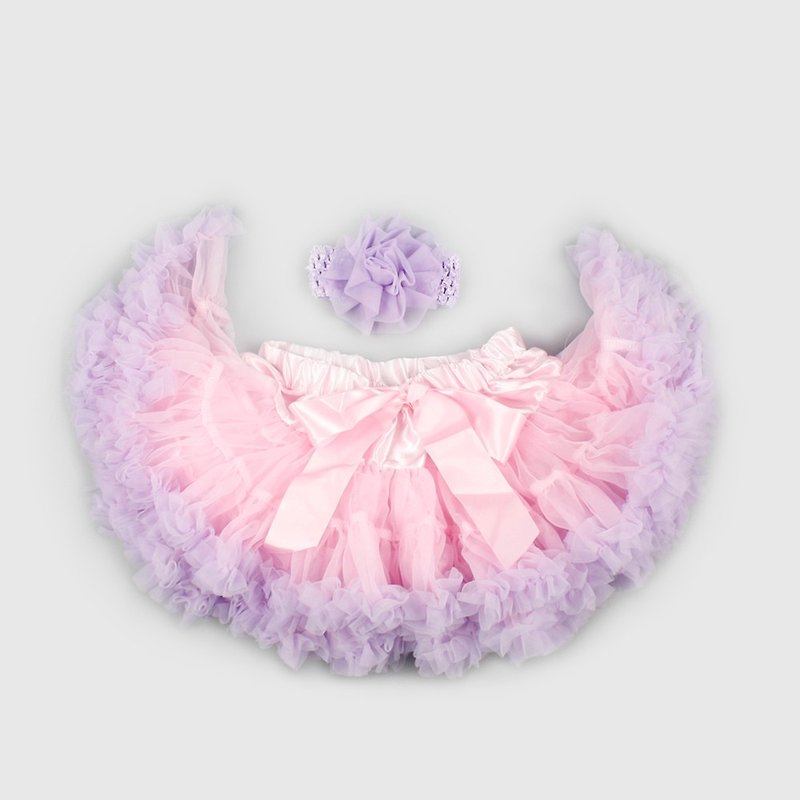 Good day blossoming baby girl chiffon tutu skirt-Thumbelina - Skirts - Nylon Purple