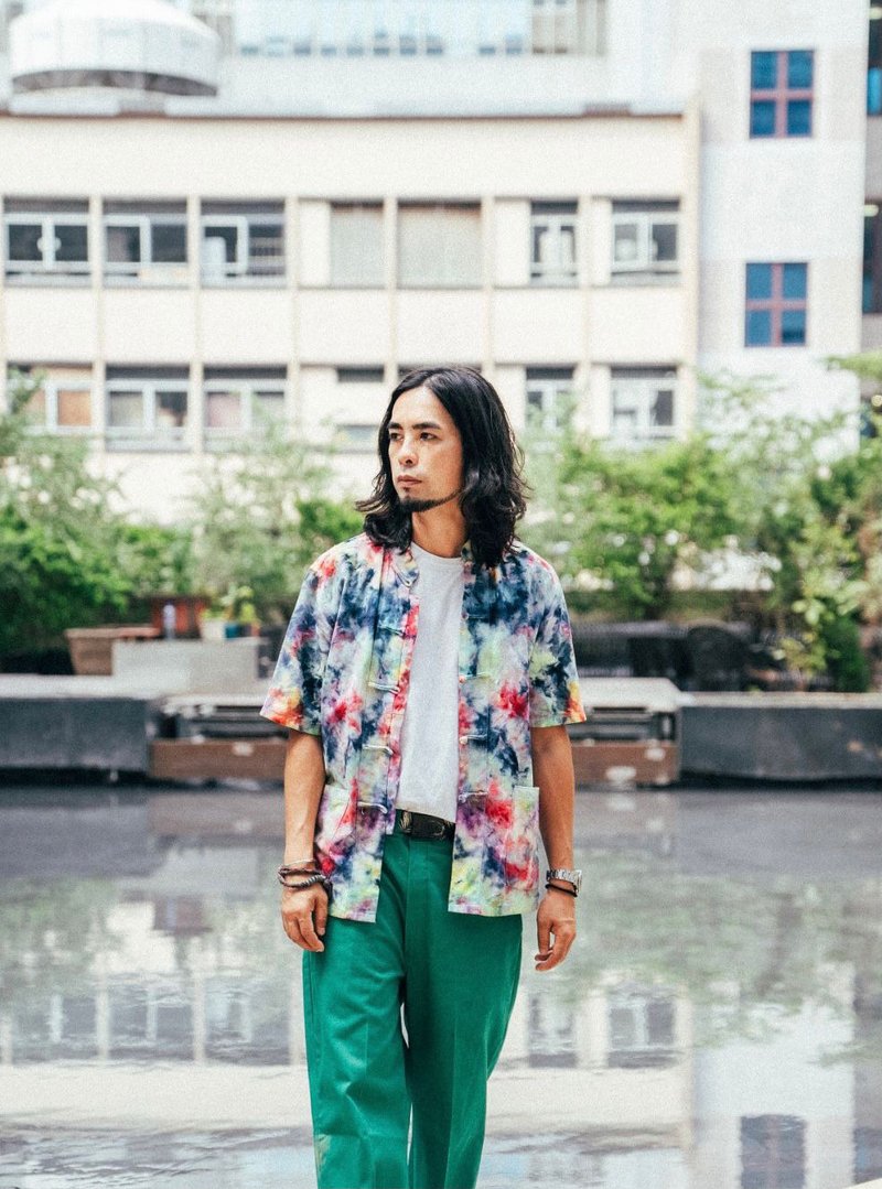 冰染唐服外套 Tie Dyed & Ice dye Tang Suit - 其他 - 棉．麻 多色