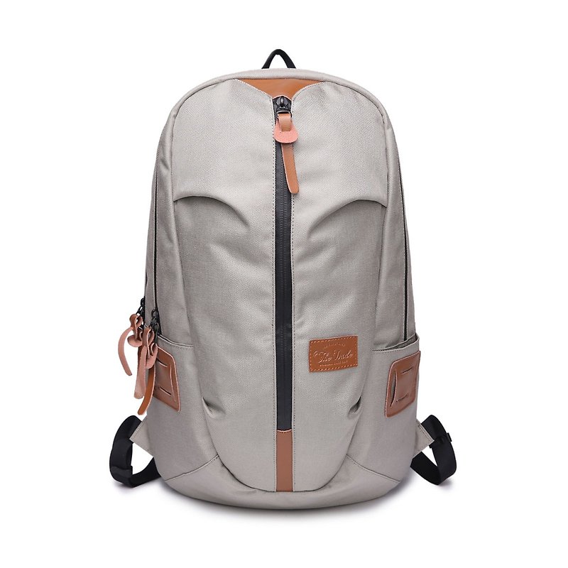 The Dude Leisure Sports Backpack Bike Bag Waterproof Backpack Skater-Silver Grey - Backpacks - Waterproof Material Gray