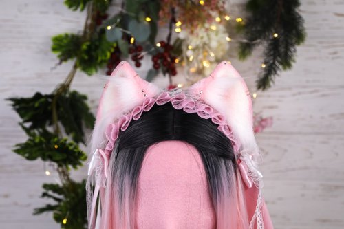 Pink Nurse Cat Ears - Shop Catzo Club Hair Accessories - Pinkoi