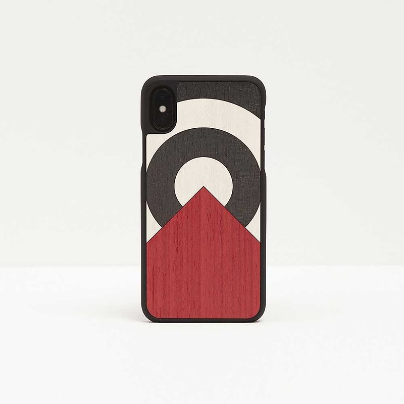 [Pre-Order] Log Phone Case / Circus Red-iPhone / Huawei - เคส/ซองมือถือ - ไม้ สีนำ้ตาล