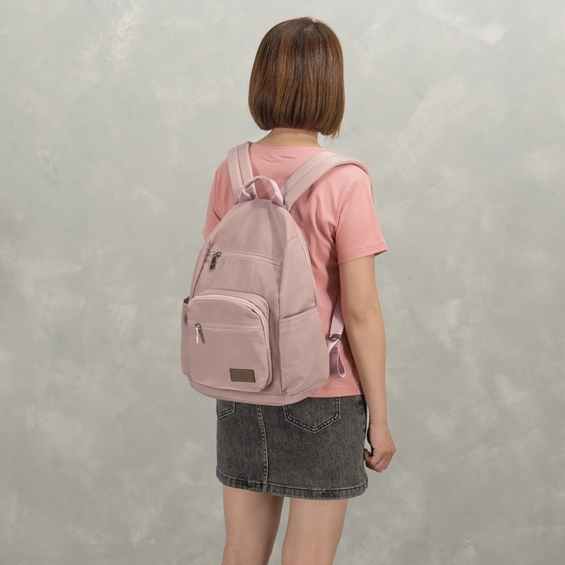 Backpack-Phantom Anti-theft Nylon Backpack (Large)-6007-27-Multi-color Optional - กระเป๋าเป้สะพายหลัง - ไนลอน สีม่วง