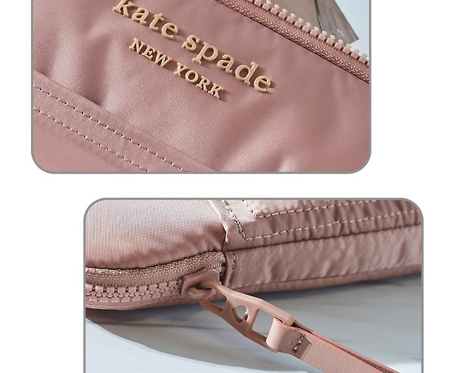 Kate Spade Renny Drive 13 Laptop Case - Blush/Black in Pink