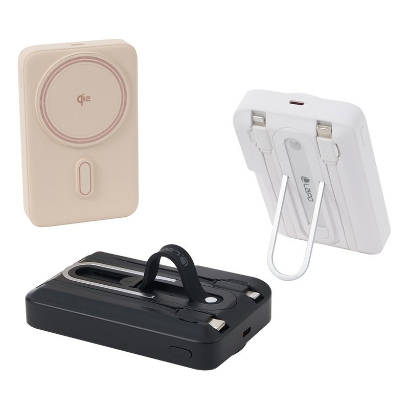 LaPO Qi2 15W磁吸無線充行動電源 - 行動電源/充電線 - 其他材質 多色