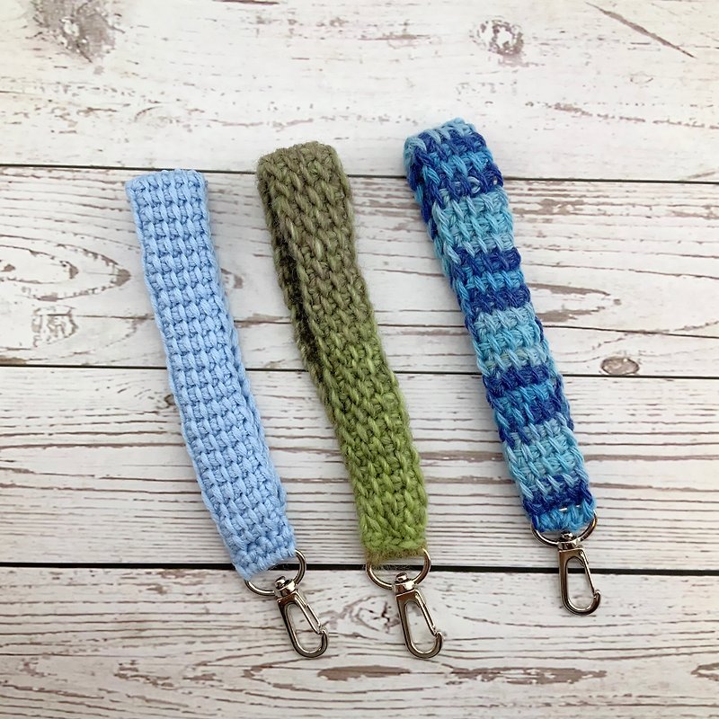 Camera strap/mobile phone strap/wrist strap. Handmade crochet - Lanyards & Straps - Cotton & Hemp 