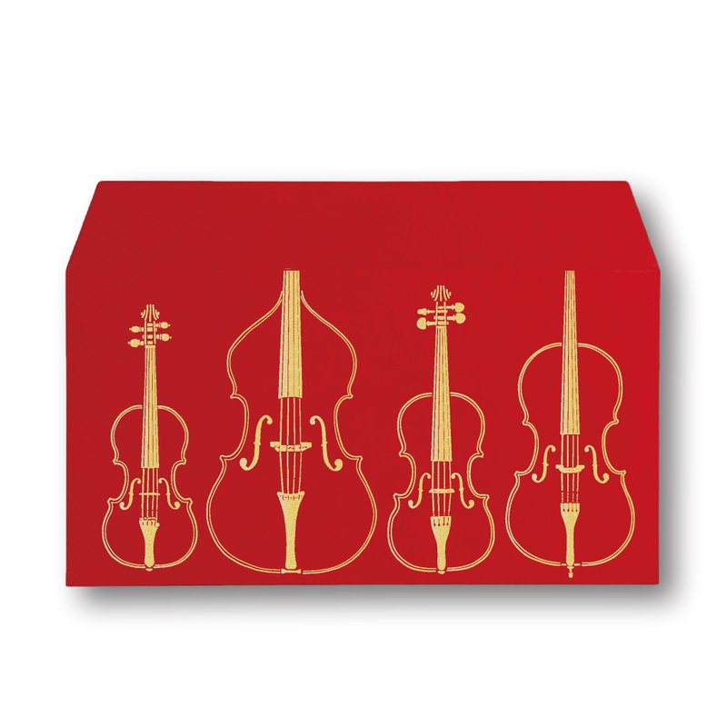 【Strings】2024 Horizontal Red Envelope (3pcs) - ถุงอั่งเปา/ตุ้ยเลี้ยง - กระดาษ สีแดง