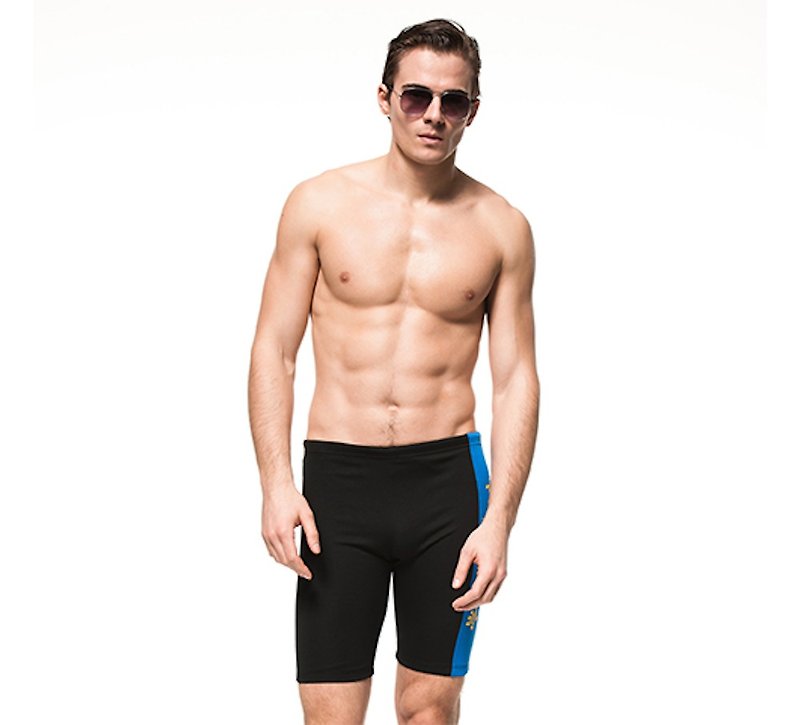 MIT 3/4 swimming trunks (for bathing) - Men's Swimwear - Polyester Multicolor