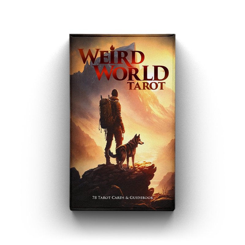 Weird World Tarot, 78 cards Tarot deck - Board Games & Toys - Paper 