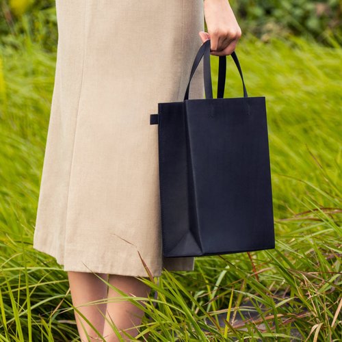 Handbag City Tote Bag in Pearl by Occasionally Made Laptop or Tablet Holder 