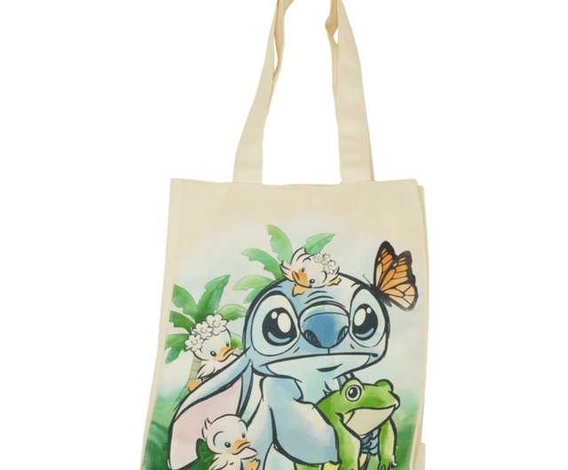 loungefly ラウンジフライ スティッチ トートバッグ Loungefly】US Disney スティッチ ぬいぐるみ トートバッグ
