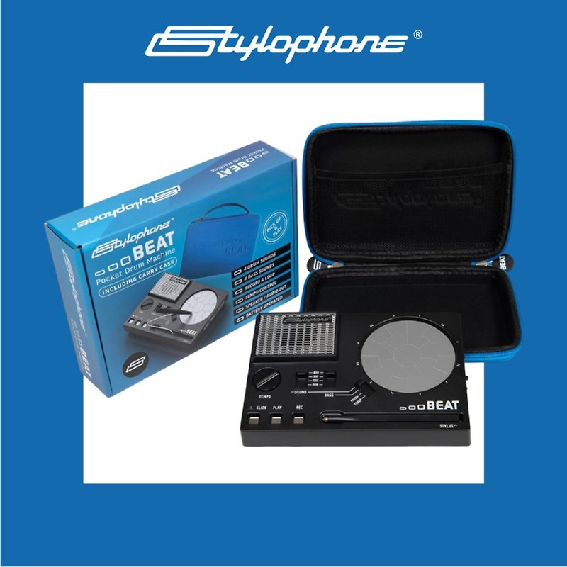 Stylophone BEAT Pocket Analog Drum Machine - Gadgets - Plastic Black