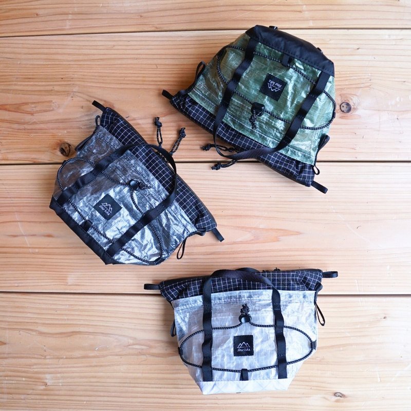 Choose Your Color [Chibi Chibi Hiker Sacoche - XS] / For Hiking, Trekking, Camping, Festivals, Outdoors, Shoulder Bag, Tote Bag, slowhike, Waterproof, Lightweight - กระเป๋าแมสเซนเจอร์ - วัสดุอีโค สีดำ