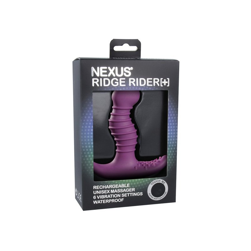 英國NEXUS RIDGE RIDER+ 6段變頻前列腺G點按摩棒 - 情趣用品 - 其他材質 紫色
