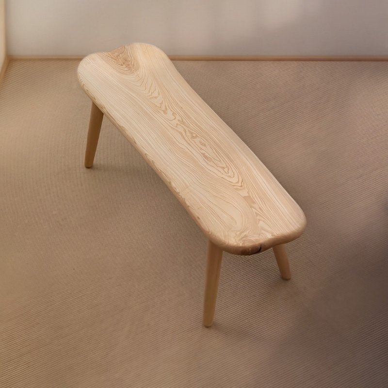 The only Taisho North American ash bench made by craftsmen 955-134NB. Welcome to inquire. - Chairs & Sofas - Wood Khaki