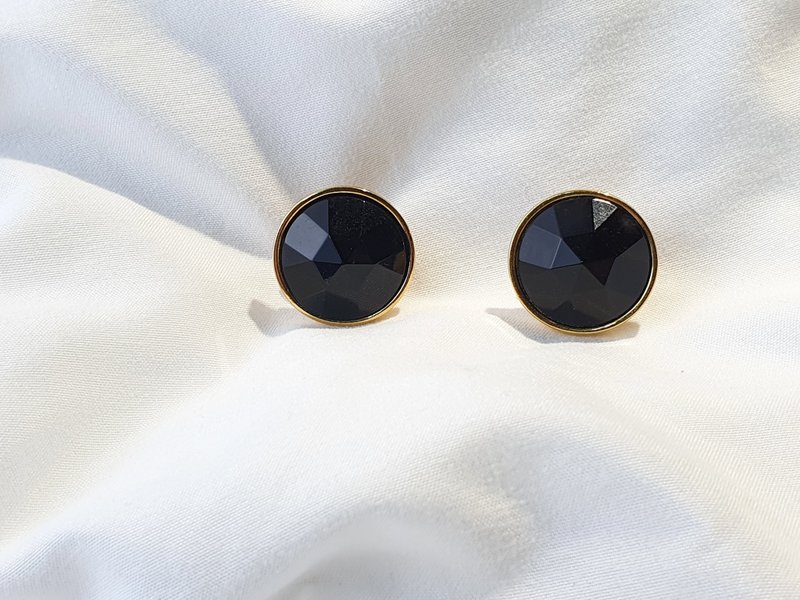 [The United States brought back Western antique jewelry] 1960s American brand retro clip-on earrings - ต่างหู - วัสดุอื่นๆ 
