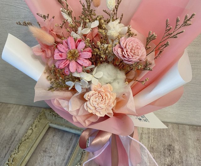 Korean Bouquet Preserved Flower Dried Flower Mother's Day Birthday Gift