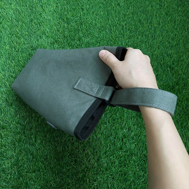 Lightweight Environmental Protection / Small Tote Bag - Olive Green - Handbags & Totes - Nylon 