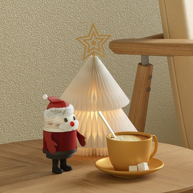 聖誕童話搖搖小夥伴 聖誕老人 - 擺飾/家飾品 - 紙 紅色