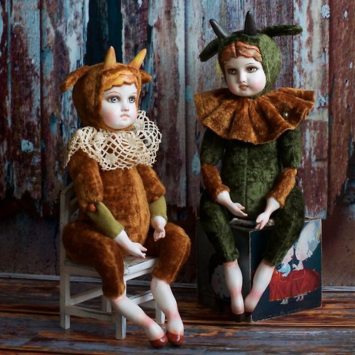 Blank doll body 10.43 inches 26.5cm Doll body, cloth doll, rag - Shop  Ruzanna Dolls Knitting, Embroidery, Felted Wool & Sewing - Pinkoi