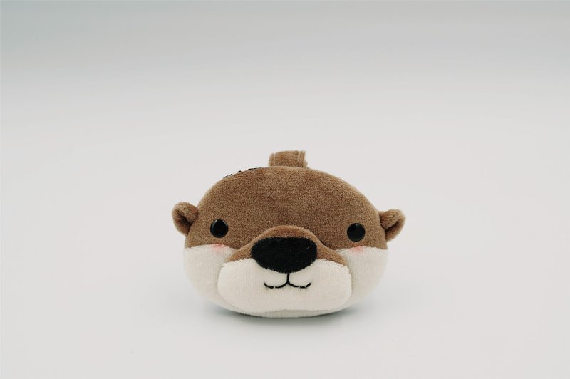 Bucute sea otter amulet. Royal guard set. Safe amulet bag / special for babies / handmade / - Baby Gift Sets - Polyester Brown