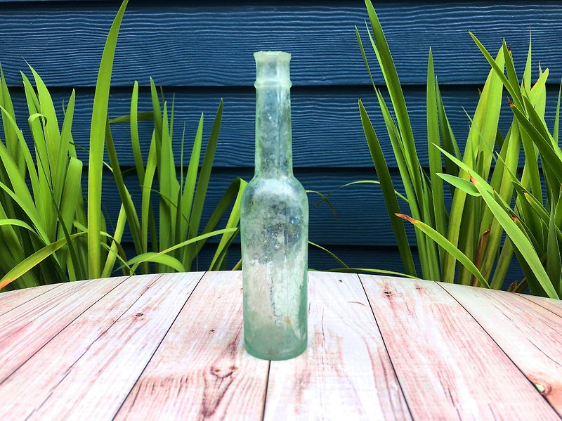 手工吹製玻璃瓶/藥水瓶/調味瓶 百年老件 F款 - 擺飾/家飾品 - 玻璃 