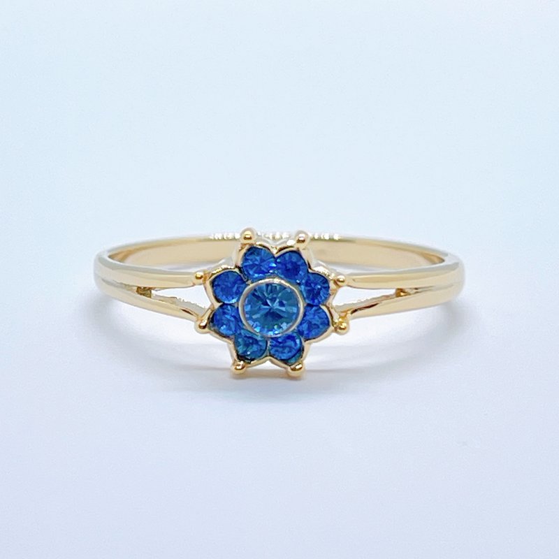 Swarovski Ring (ピンキーリング可能) - 戒指 - 其他金屬 金色