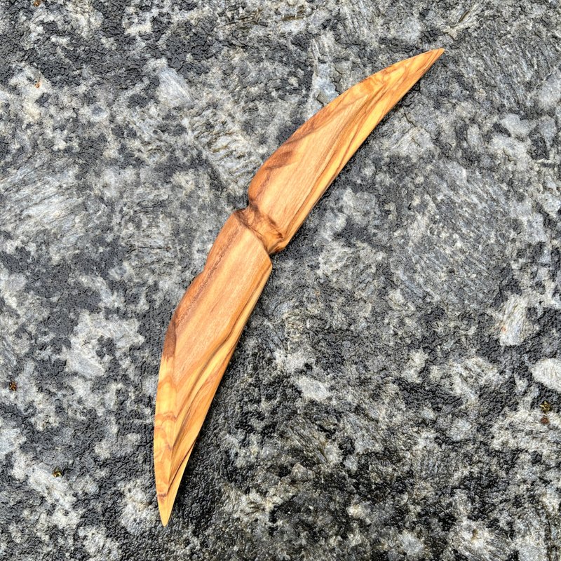 我販劍　妖刀　雷倚勾　手工木劍　藝術木劍　魔劍紙鎮 - 擺飾/家飾品 - 木頭 咖啡色