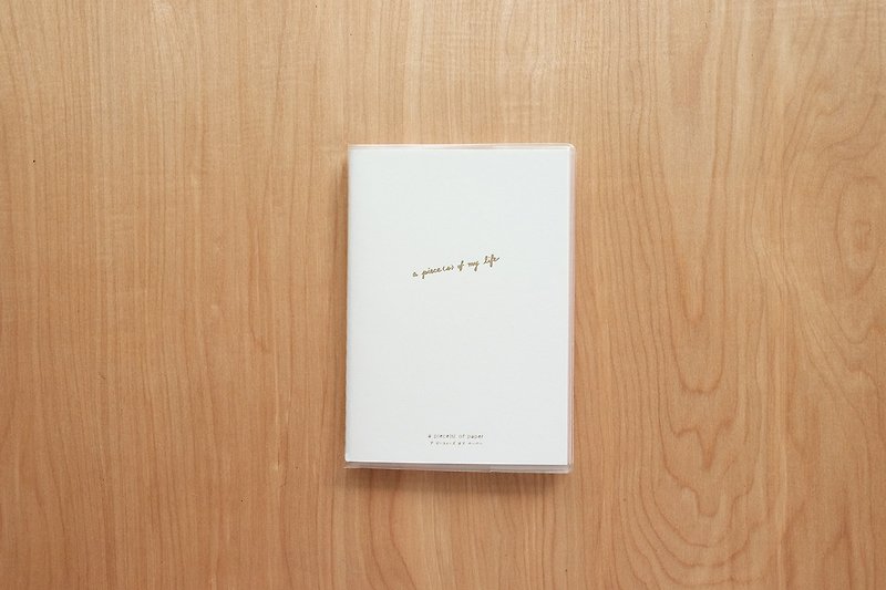 PLANNER A6 : WHITE STORY - 筆記簿/手帳 - 紙 白色