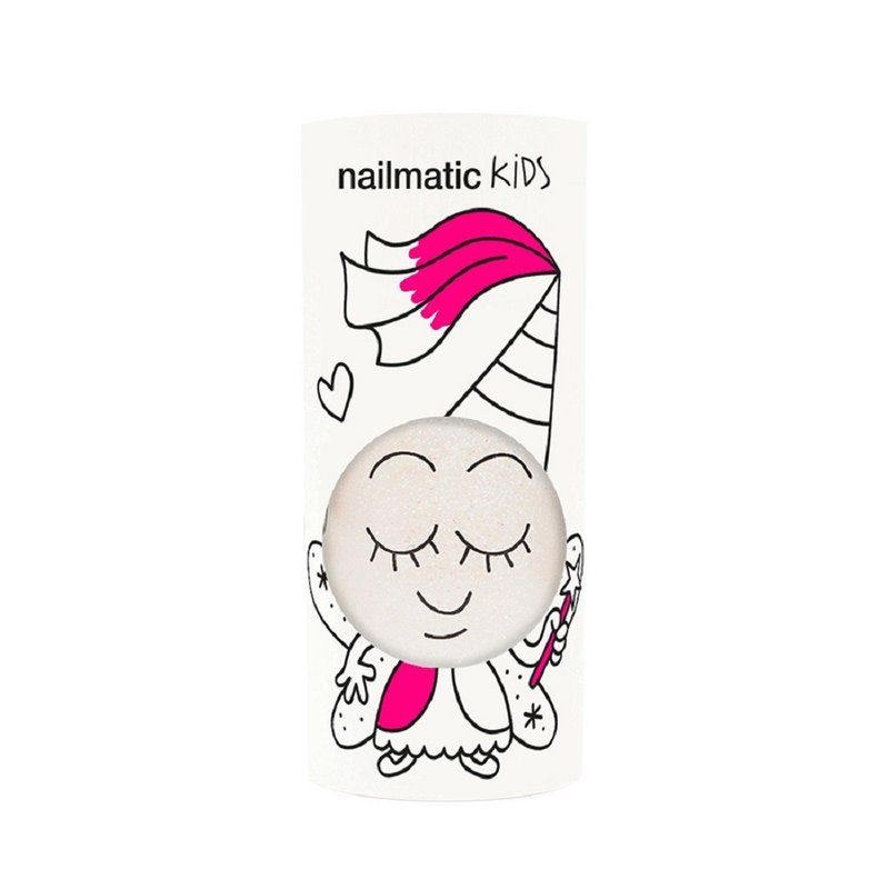 nailmatic Kids Aqua Glitter Nail Polish - Beads 8ml - ยาทาเล็บ - สี 