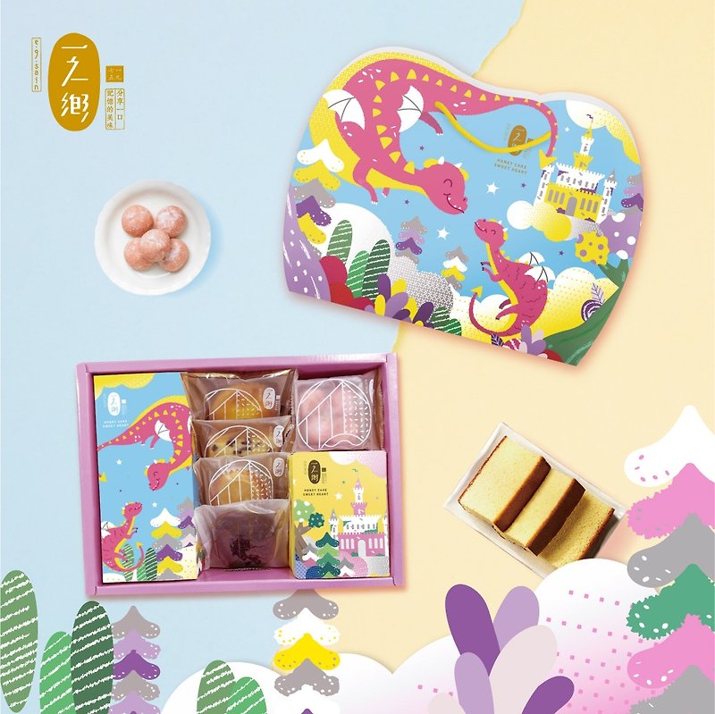 [Hometown of One] Longbao Fairy Tale World Model B - Cake & Desserts - Other Materials Yellow