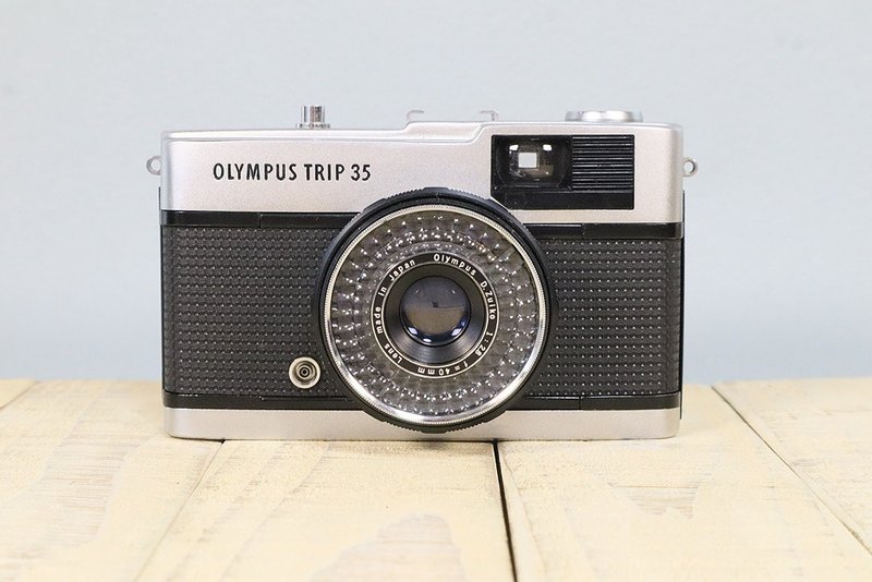 【完動品】オールドフィルムカメラ オリンパス OLYMPUS TRIP35 S/N637823  p073 - 相機/拍立得/底片相機 - 其他金屬 黑色