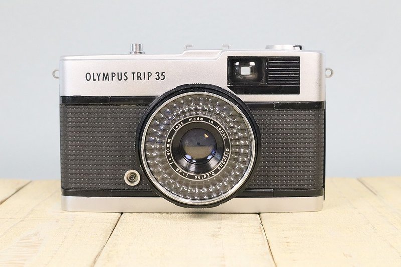【完動品】オールド フィルムカメラ オリンパス  OLYMPUS TRIP35 S/N1455905 p094 - 相機/拍立得/底片相機 - 其他金屬 黑色