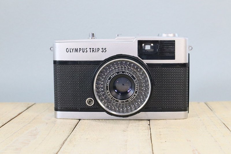 【完動品】オールド フィルムカメラ オリンパス  OLYMPUS TRIP35 S/N1405397  p097 - 相機/拍立得/底片相機 - 其他金屬 黑色