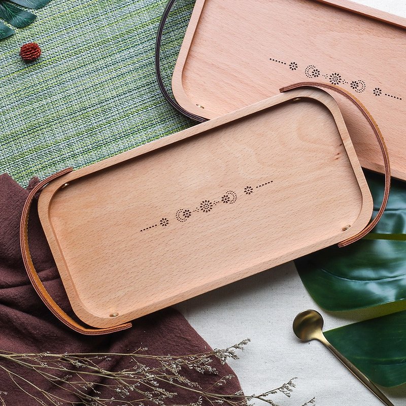 Engracia Wooden - Serving Trays & Cutting Boards - Wood Brown