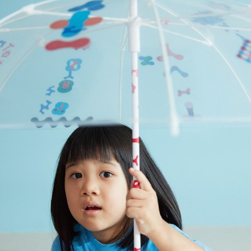 SORAKASA KIT Children's Combination Umbrella (50cm) - Umbrellas & Rain Gear - Eco-Friendly Materials Transparent