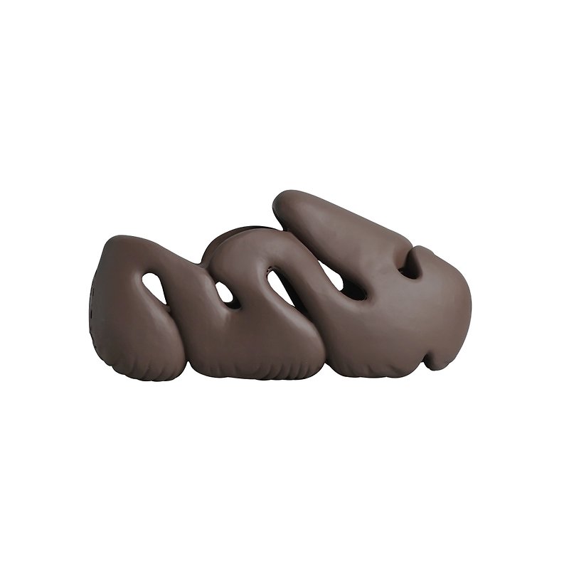 | MONSTERA STOMPER - 龜背芋鞋 摩卡棕 3D列印鞋 | - 雨靴/防水鞋 - 塑膠 咖啡色