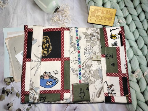 Cat series-Japanese style cat comic style cloth book cover